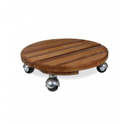Support à roulette rond ø37...