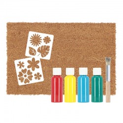 Piy Set Paillasson Fleurs...
