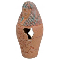 EGYPT Urne décor aqua