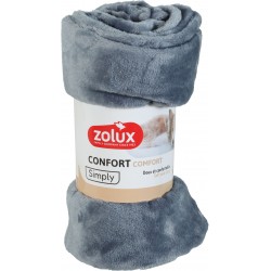 SIMPLY Plaid confort Gris...