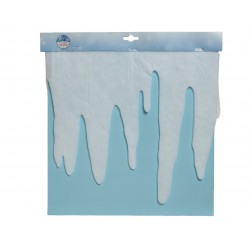 Bordure Stalactite Blanc En...