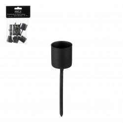 Pic-Bougie X4 Noir En Fer...