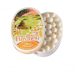 Boite Ovale D'Anis Fleur...