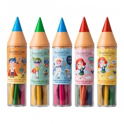 10 Crayons Chocolat...