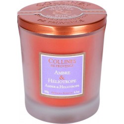 Bougie Ambre/Héliotrope...